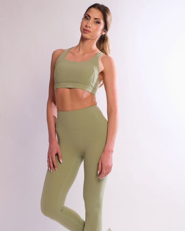 Set "Asana" Green– Sports Top and Leggings