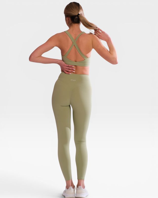Set "Asana" Green– Sports Top and Leggings