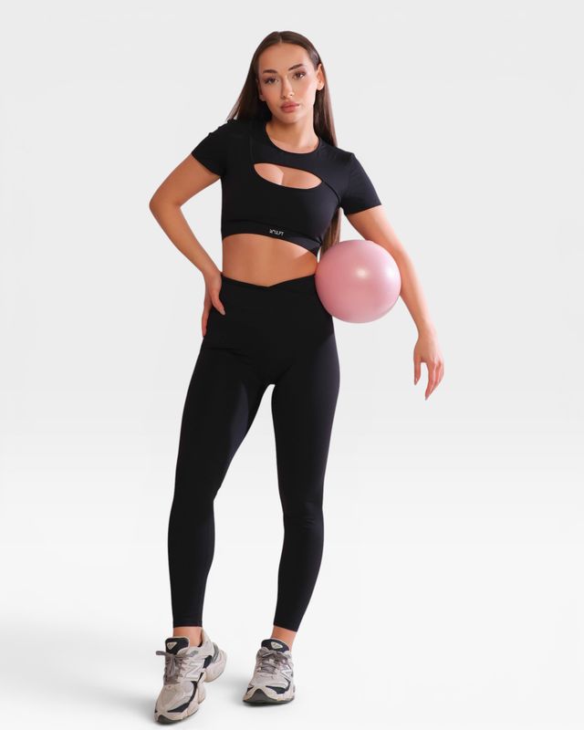 Set "Karina" - crop top and leggins