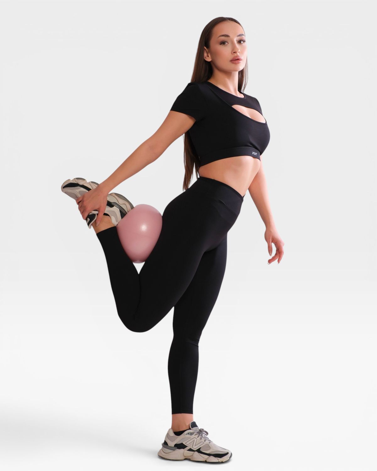 Set "Karina" - crop top and leggins