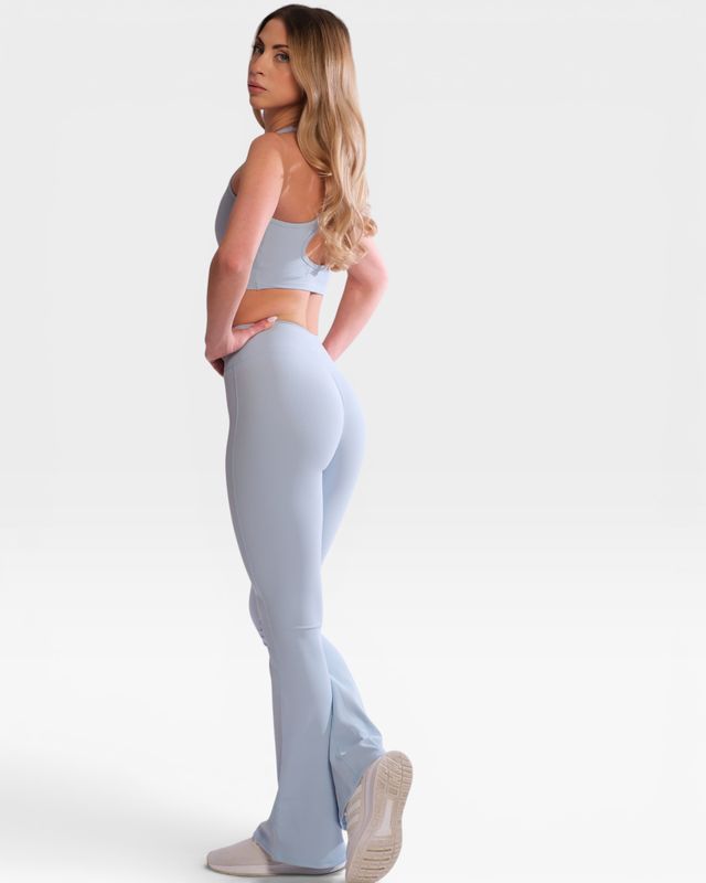 Set "Luma" Blue - High-waisted leggings