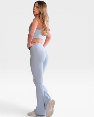Set "Luma" Blue - High-waisted leggings