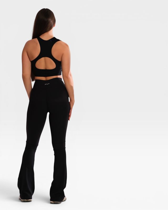 Set "Luma" Black - High-waisted leggings
