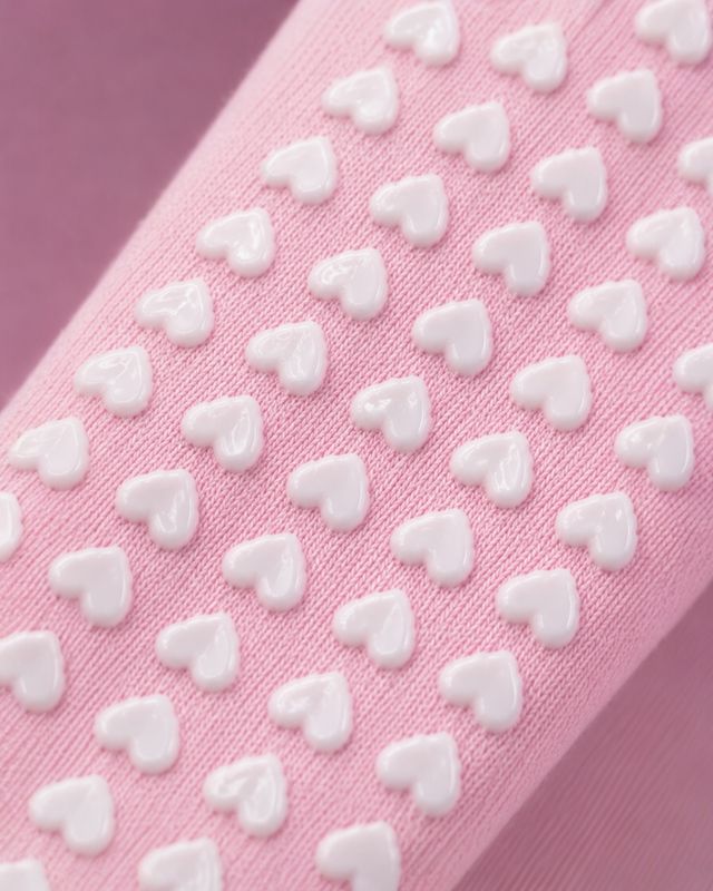 SCULPT Pilates Grip Socks - Strawberry Milk