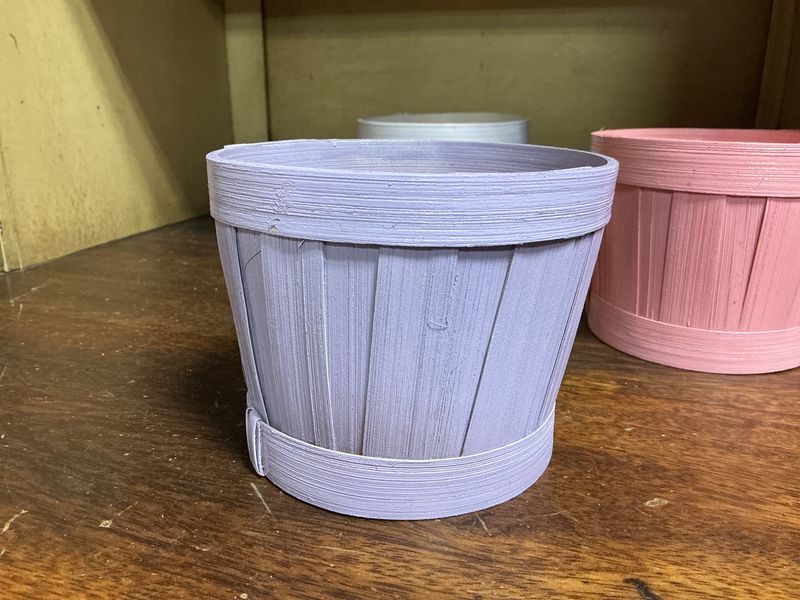 Round Pot (sm.) Wicker