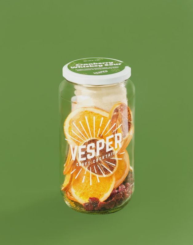 Vesper Cranberry Whiskey Sour Craft Cocktail $26.99