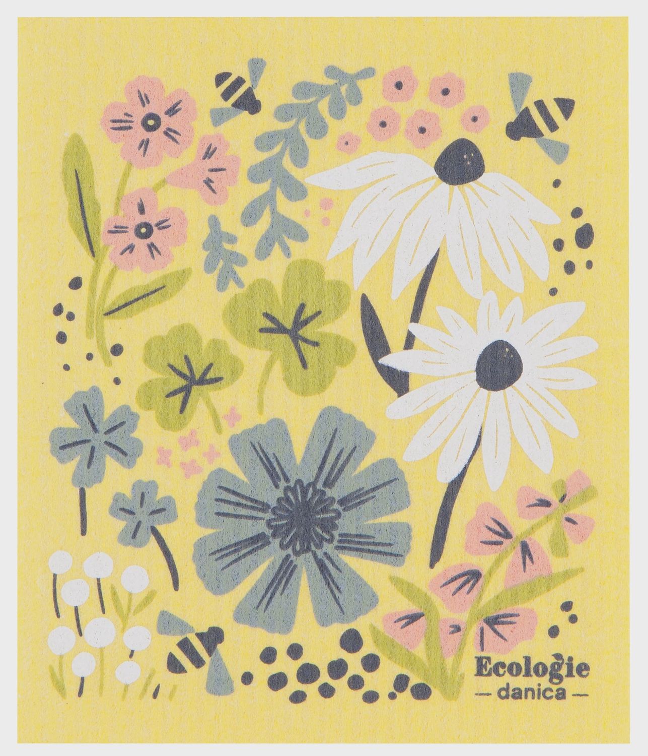 Swedish Sponge Cloth - Bees &amp; Blooms