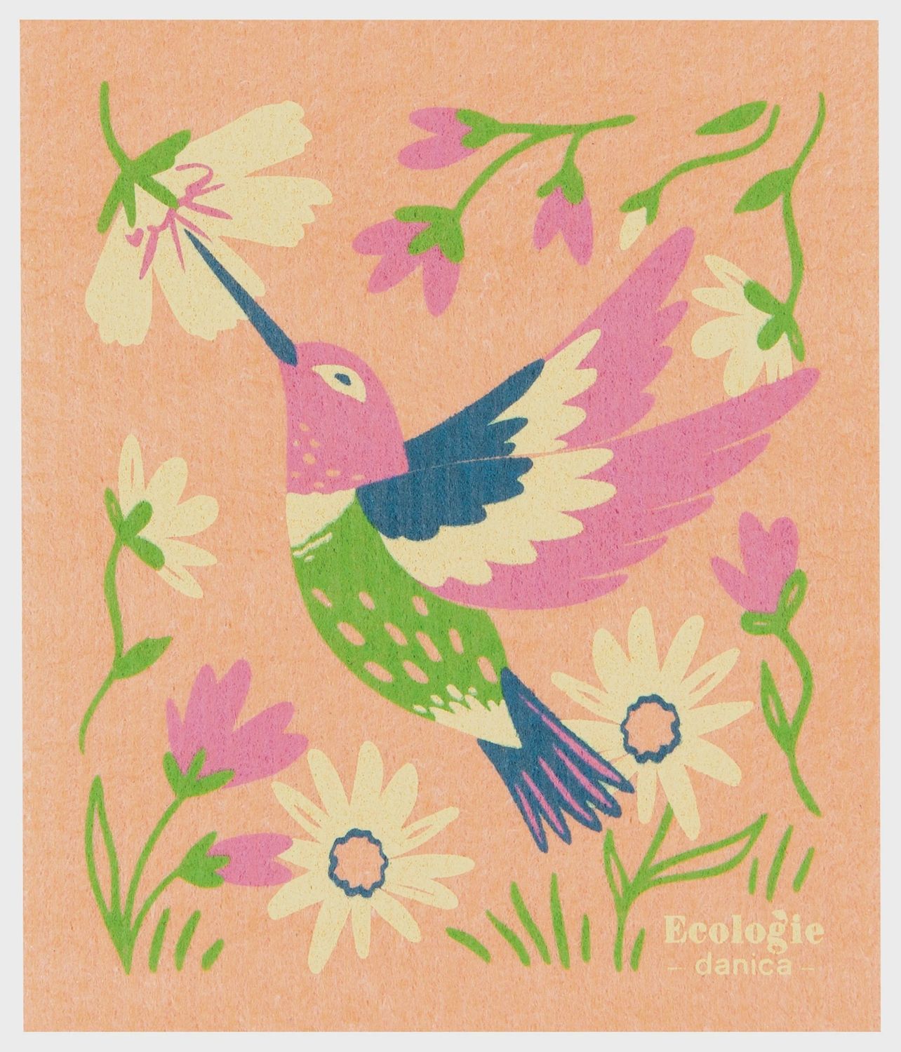 Swedish Sponge Cloth - Hummingbird