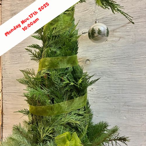 Workshop Grinch Tree Monday November 17 2025 @ 10:00 am