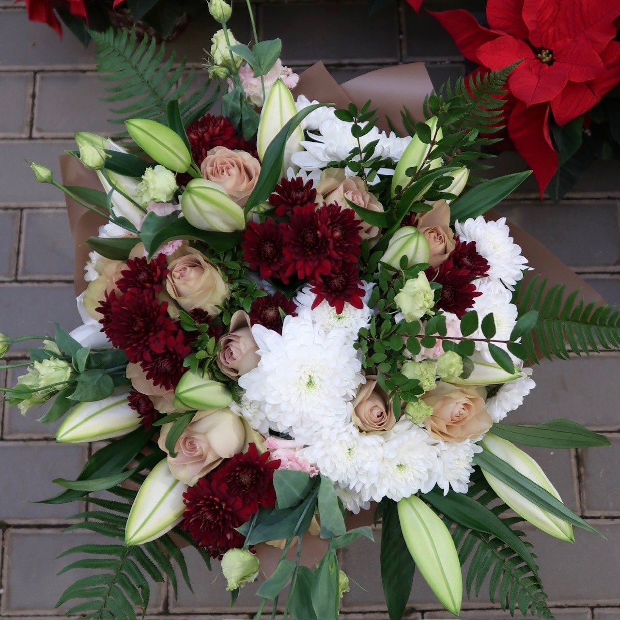 Seasonal Hand Tied Bouquet Deluxe