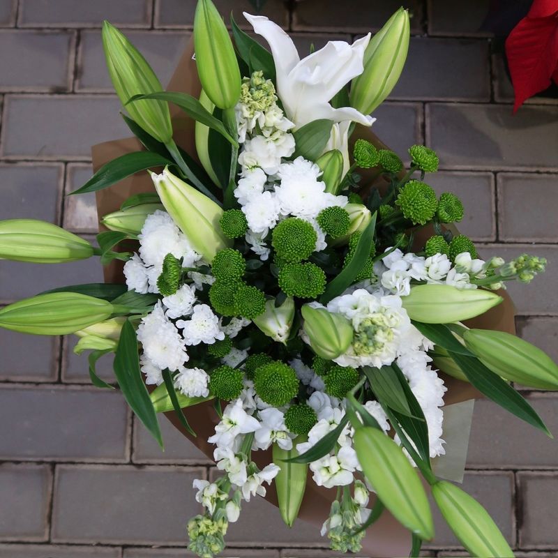 Seasonal Hand Tied Bouquet Standard