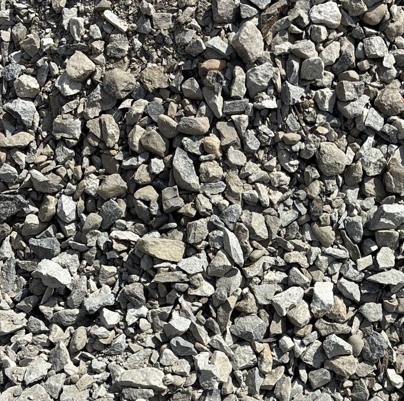 Bulk Crush Road Mulch 3/4" 1/2yd $13.00