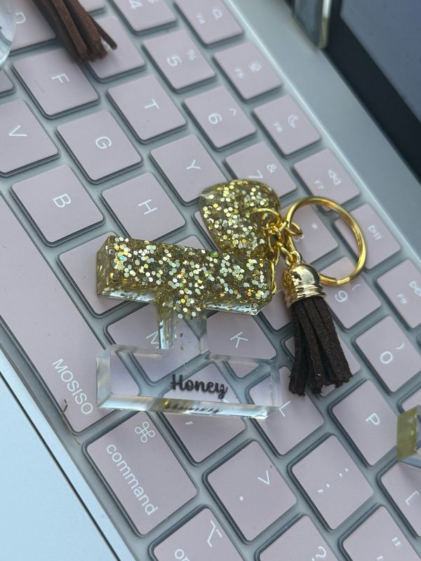 Letter Keychains