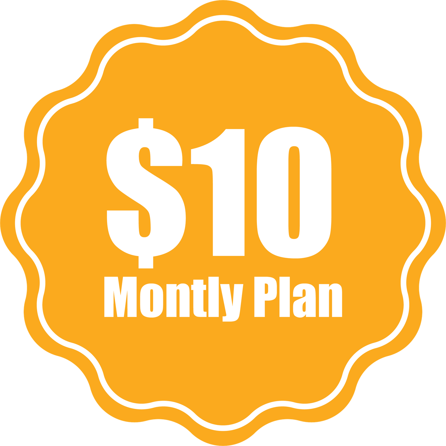 $10 per Month*