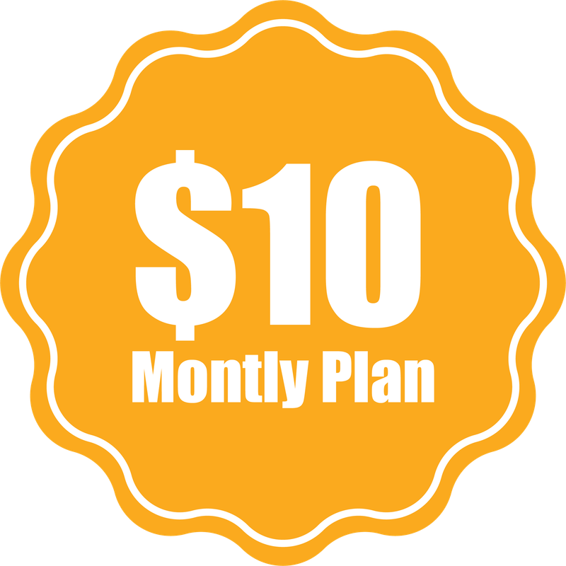 $10 per Month*