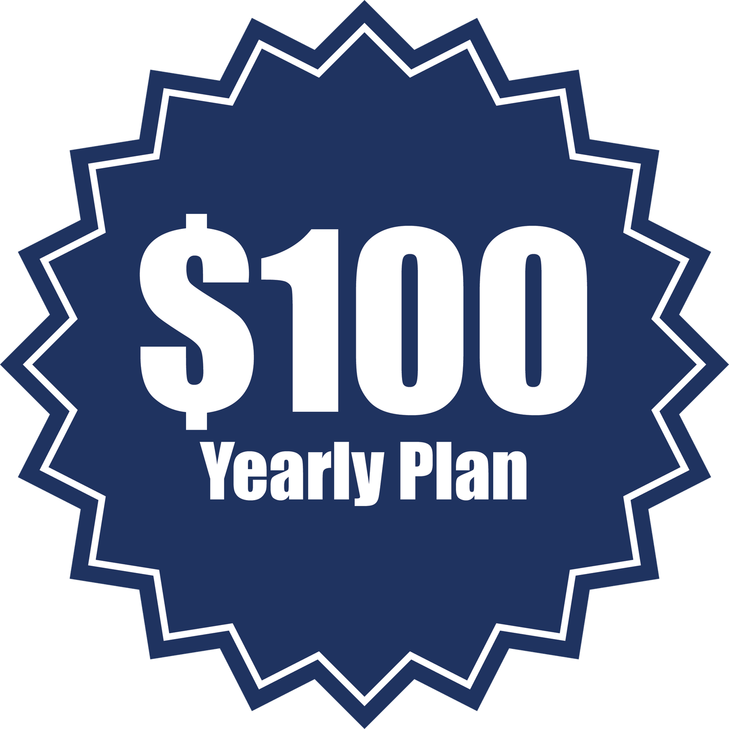 $100 per year