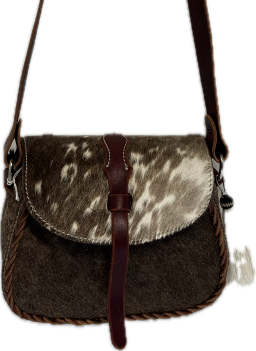 Handcrafted Saddle Bag Handbag, Size: Small