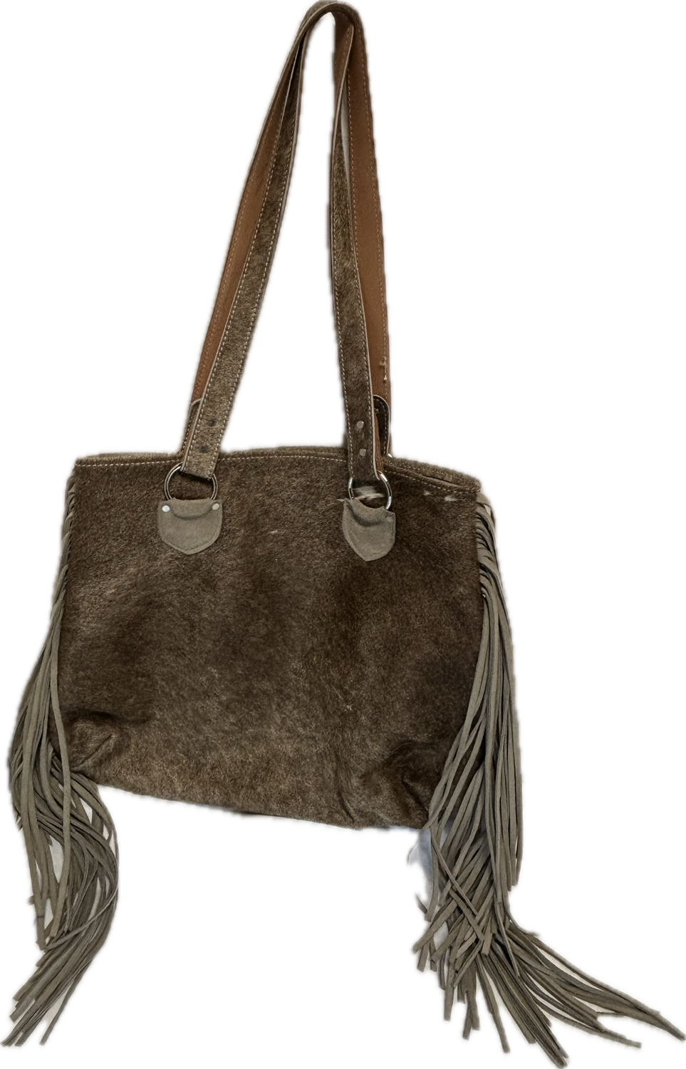 Handcrafted Hair On Hide Leather Handbag, Material: Hair On HIde