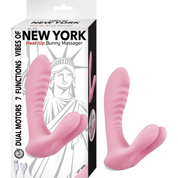 VIBES OF NEW YORK Heat-Up Bunny Massager