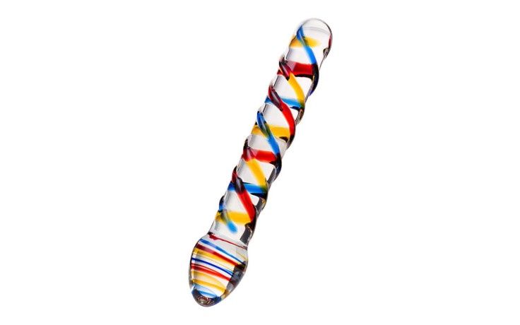 Sexus Glass Dildo Tropicana 19.5cm