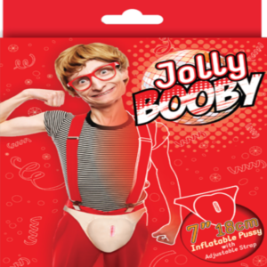 Inflatable pussy with strap