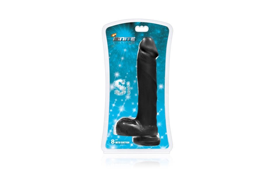 Cock w Balls and Suction 8in