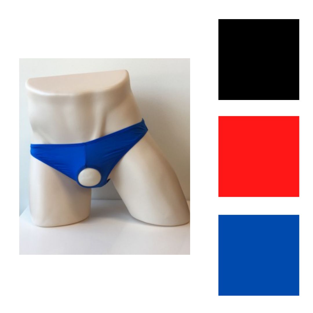 Peek a Boo Briefs, Colour: Black