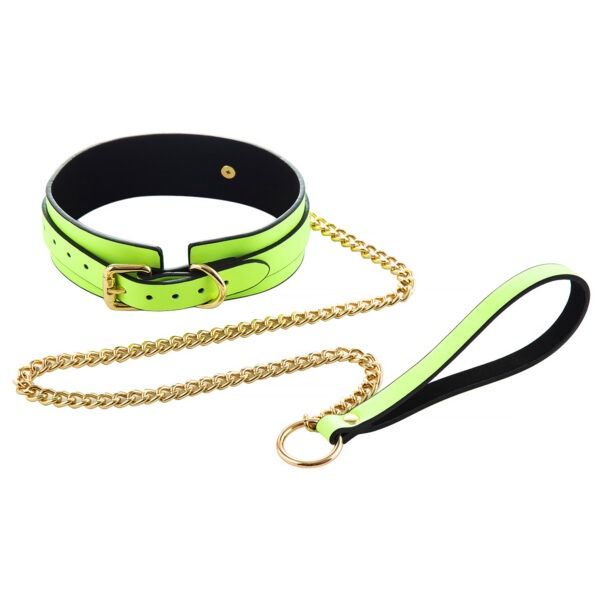 Glow In The Dark Collar, Colour: Green