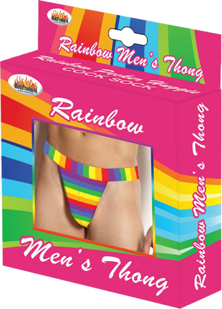 Rainbow Men&#39;s Thong