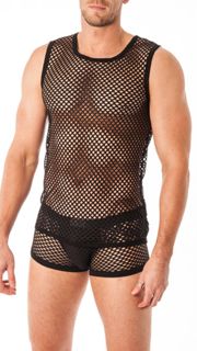Men&#39;s Mesh Singlet