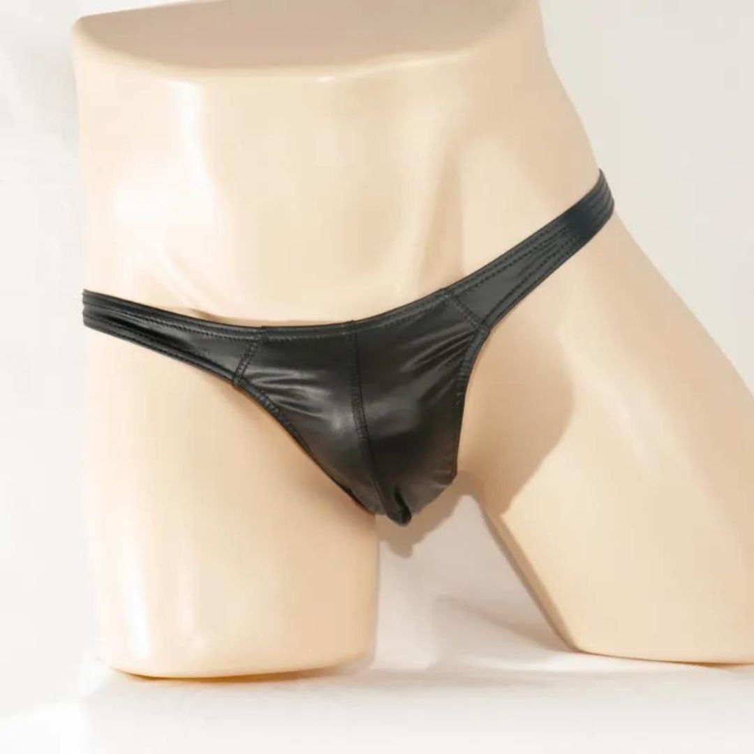 Men’s Wetlook G-String, Size: Medium