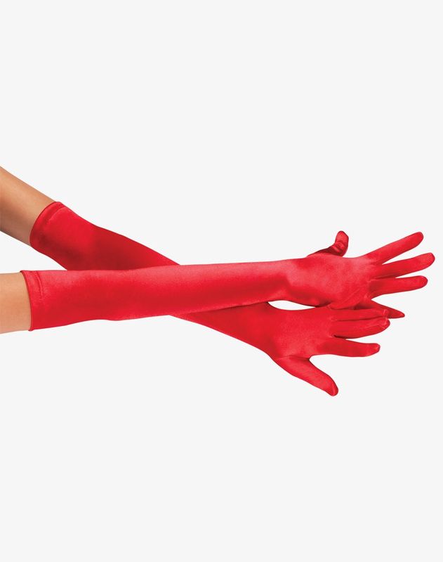 Satin Long Glove