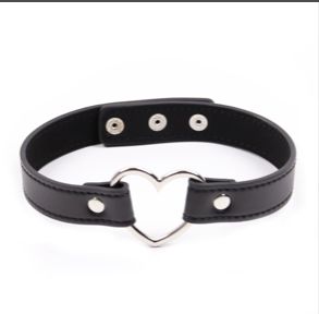 PVC Collar, Style: Heart Ring