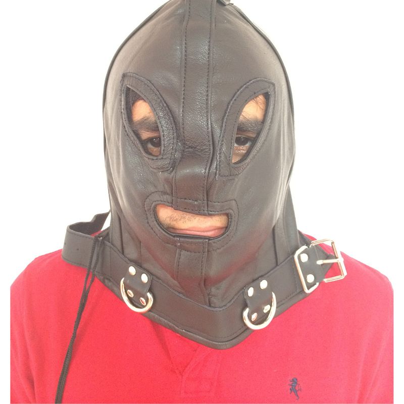 Absolute Kinky Leather Hood