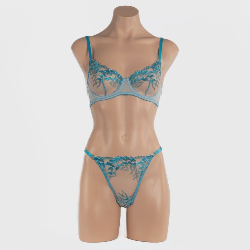 Phoenix 3 Piece Set Blue, Size: Size 10/12