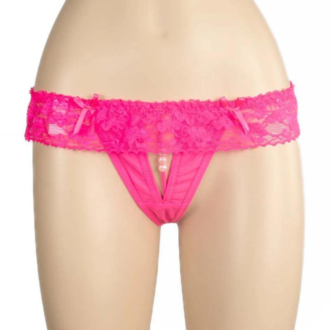 Crutchless Pearl G-String
