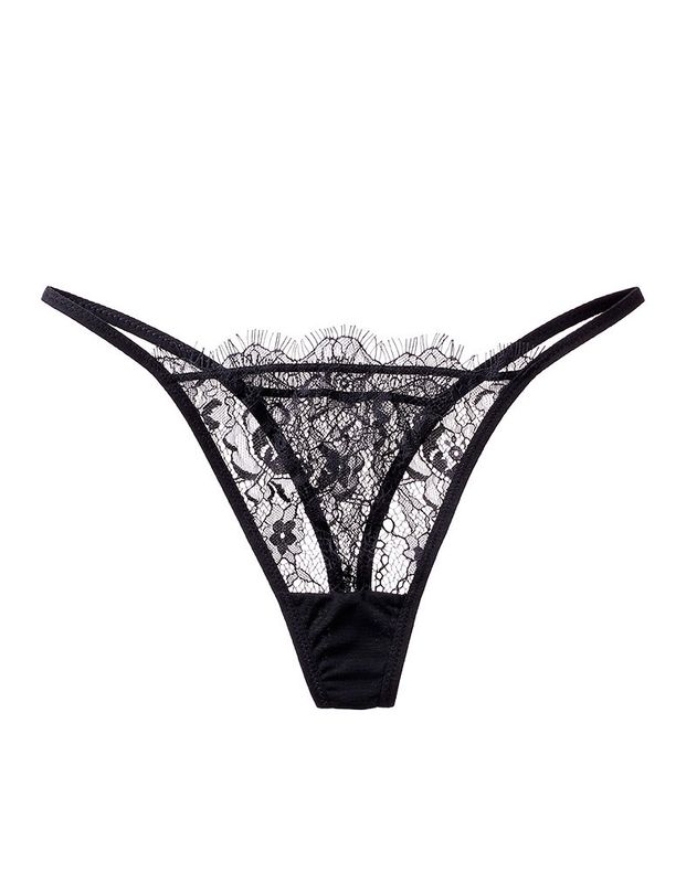 Eyelash Lace G-String