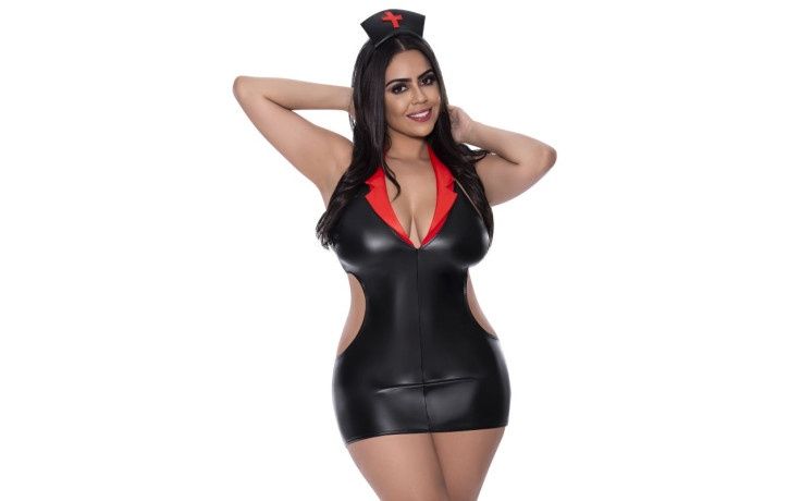 Night Nurse Costume - Queen size 18
