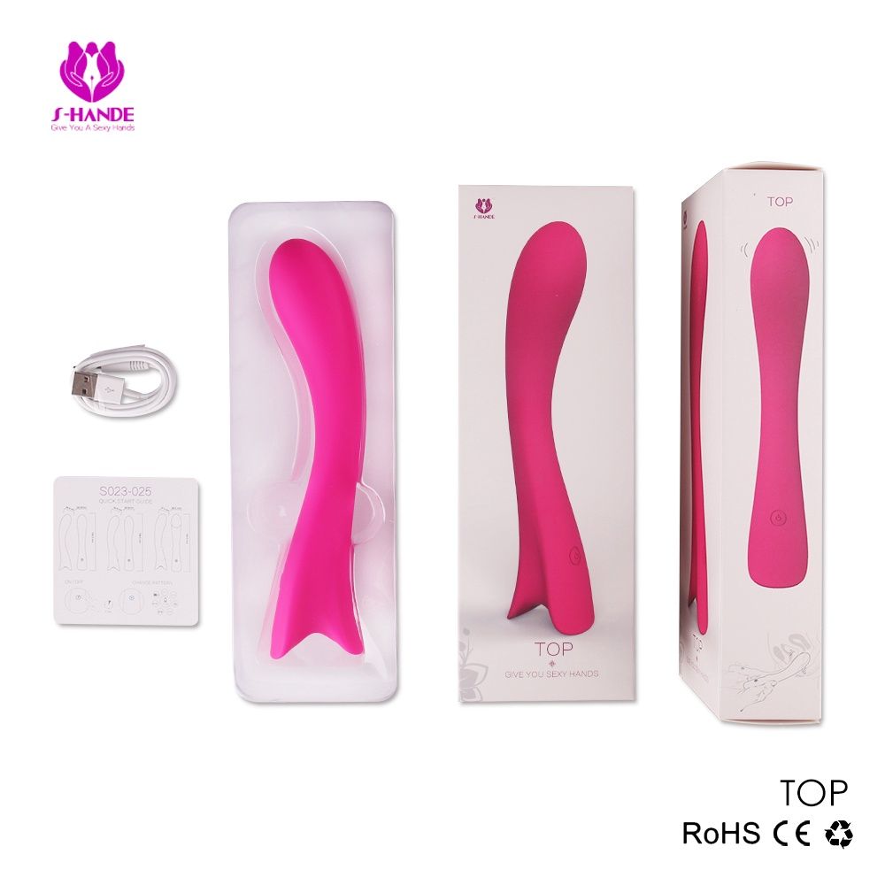 Abby G-Spot Rechargeable Vibrator, Colour: pink