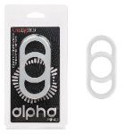 ALPHA LIQUID SILICONE COMMANDER RING - NATURAL
