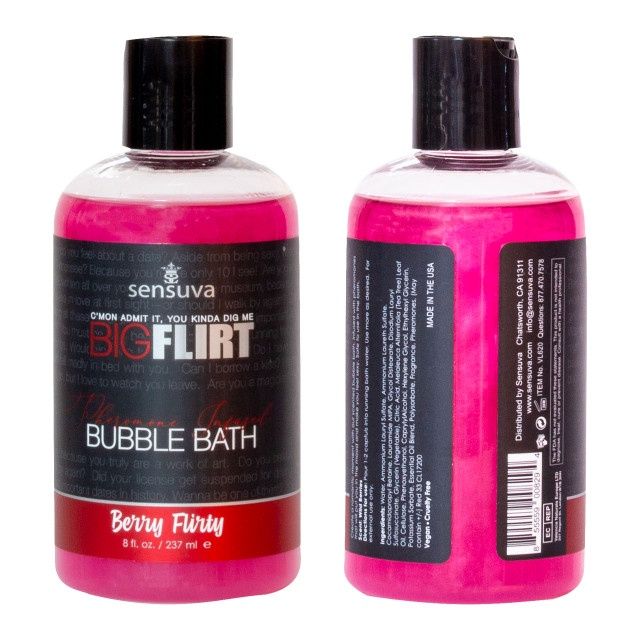 Big Flirt Pheromone Bubble Bath, Scent: Berry Flirty