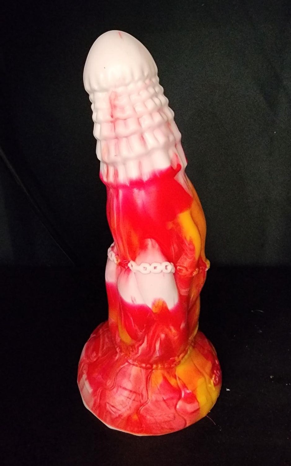 Red and White Monster Dildo