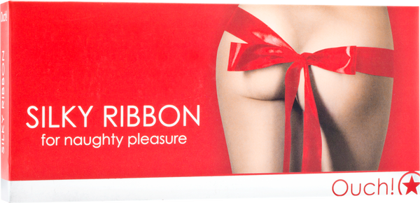 Silky Ribbon, Colour: Red