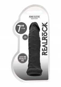 6&quot; Penis Sleeve, Colour: Black