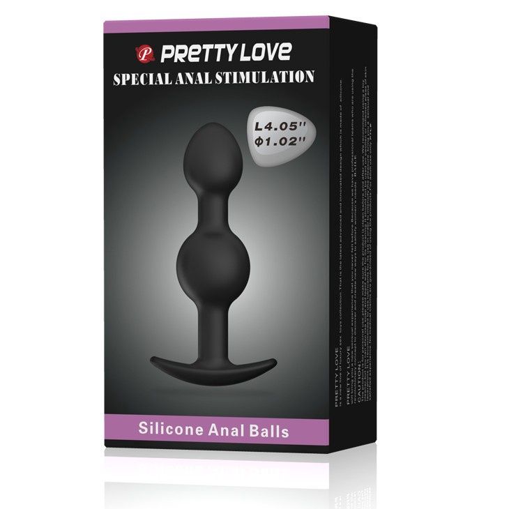 Silicone Anal Ball Butt Plug