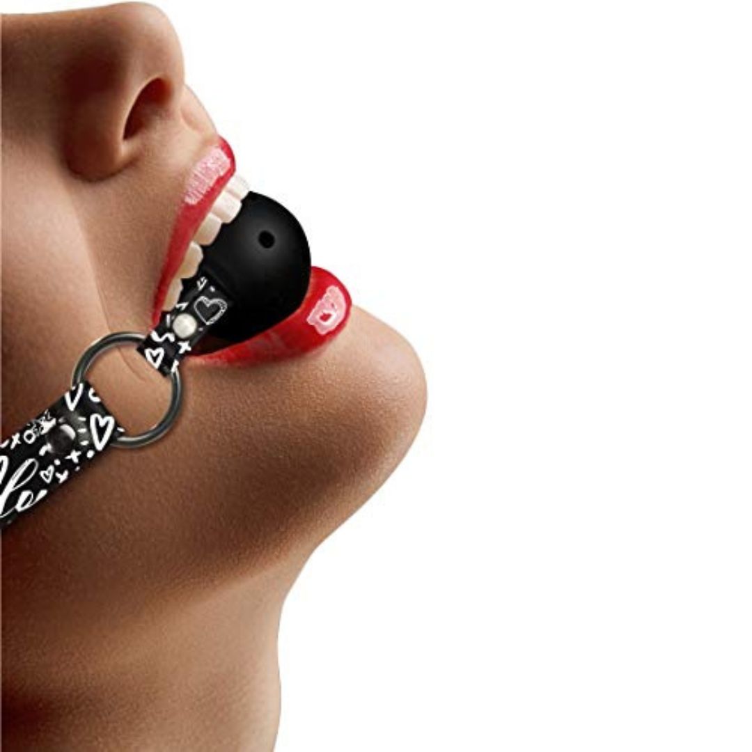 Breathable Ball Gag Black