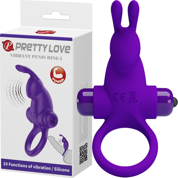 Vibrant Penis Ring I, Colour: Purple