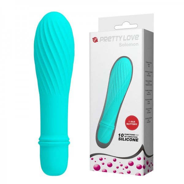Solomon Bullet Vibrator, Colour: Aqua