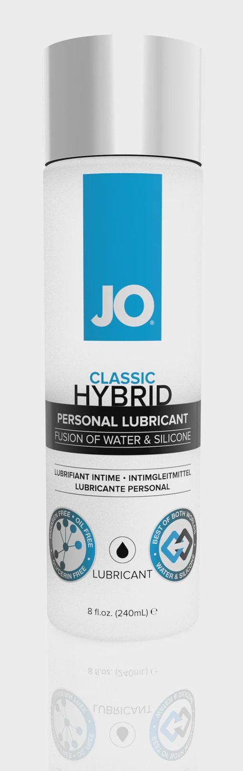JO Hybrid Lubricant, Size: 8oz