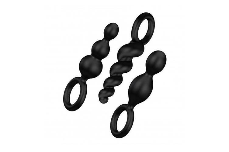 Satisfyer Plugs, Colour: Black